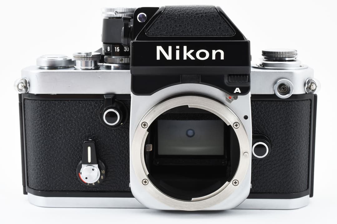 美品 Nikon F2 フォトミックA シルバーブラック モルト新品 #7360