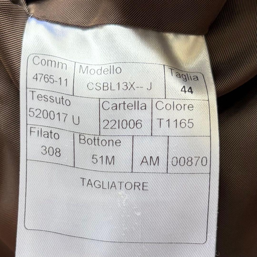 <24AW 極美品>TAGLIATORE カシミヤウール チェスターコート 44