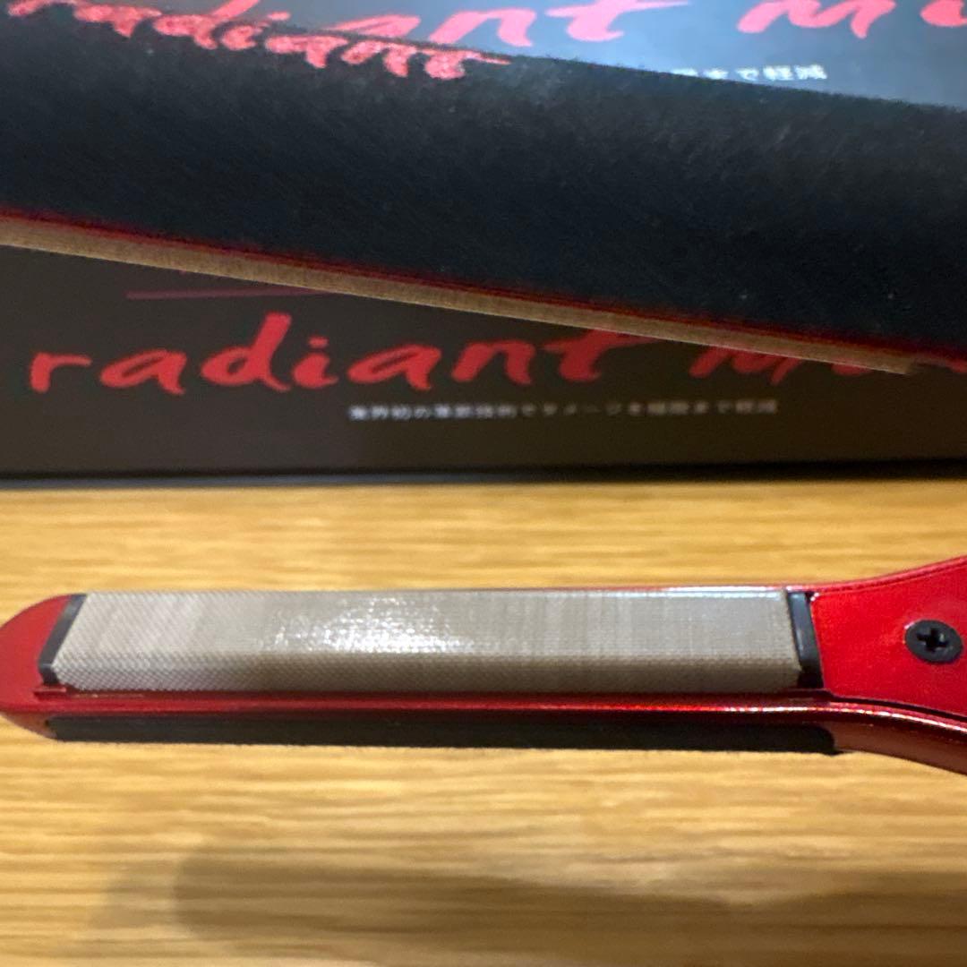 【美品】radiant mini プロフェッショナルヘアアイロン ミニ