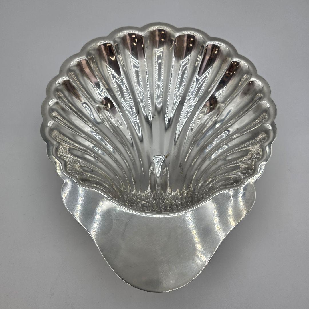 CHRISTOFLE　FLEURON シルバートレイ　シェルプレート