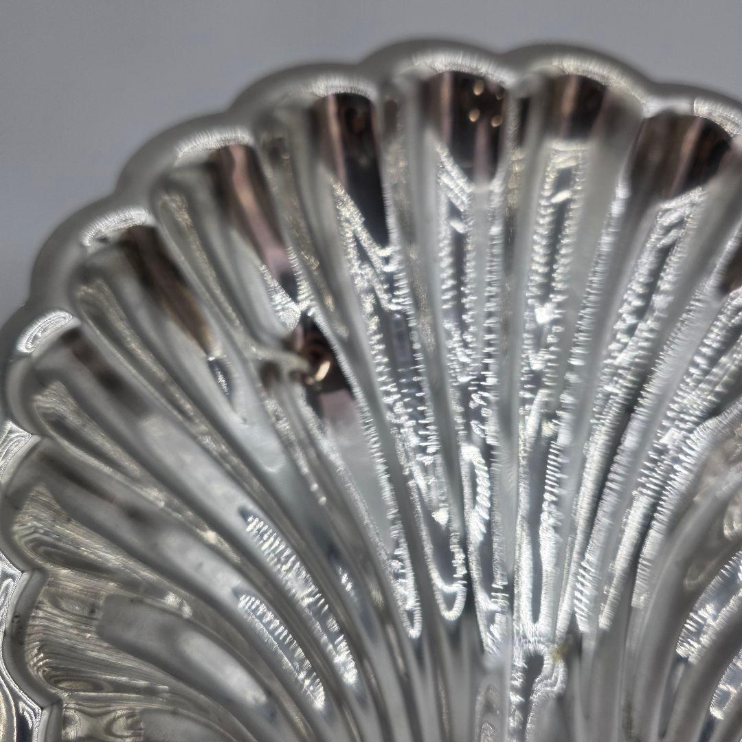 CHRISTOFLE　FLEURON シルバートレイ　シェルプレート