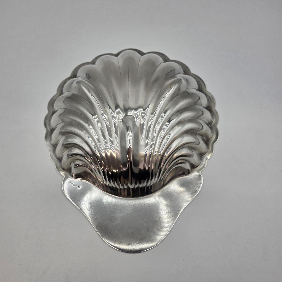 CHRISTOFLE　FLEURON シルバートレイ　シェルプレート