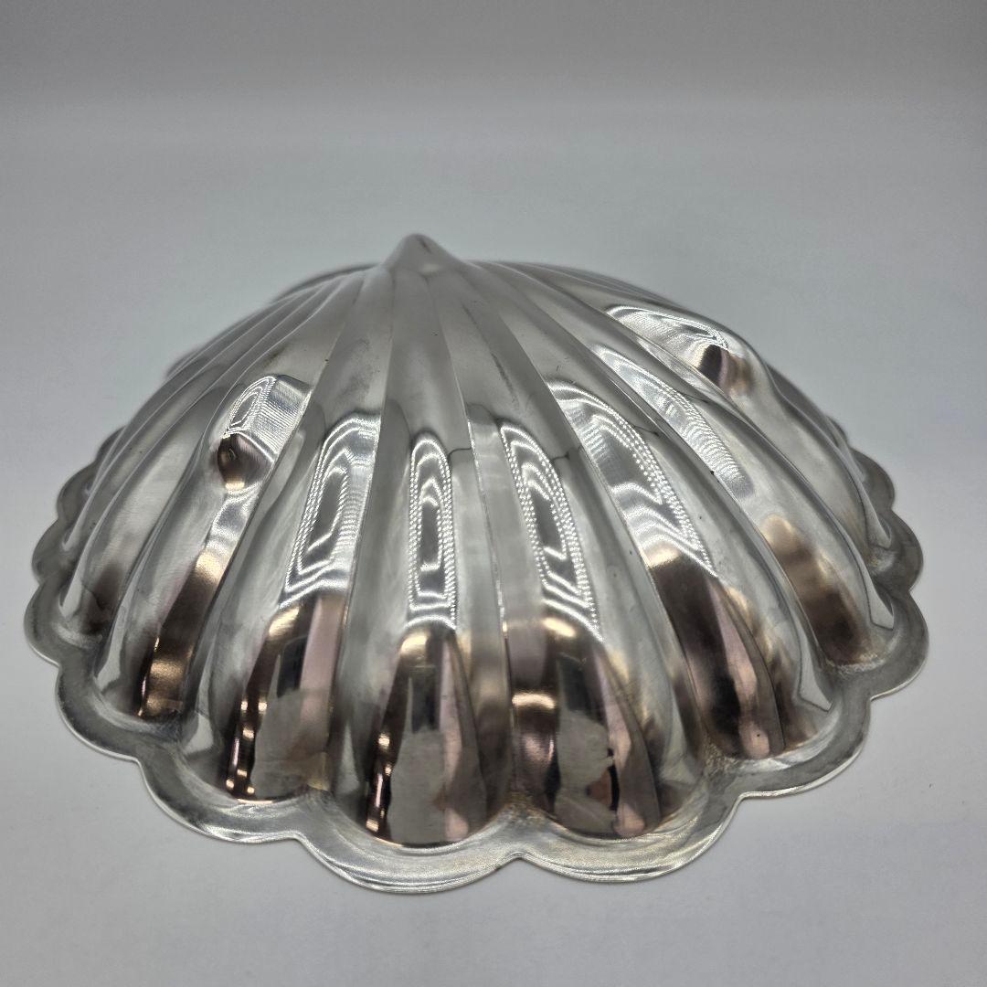 CHRISTOFLE　FLEURON シルバートレイ　シェルプレート