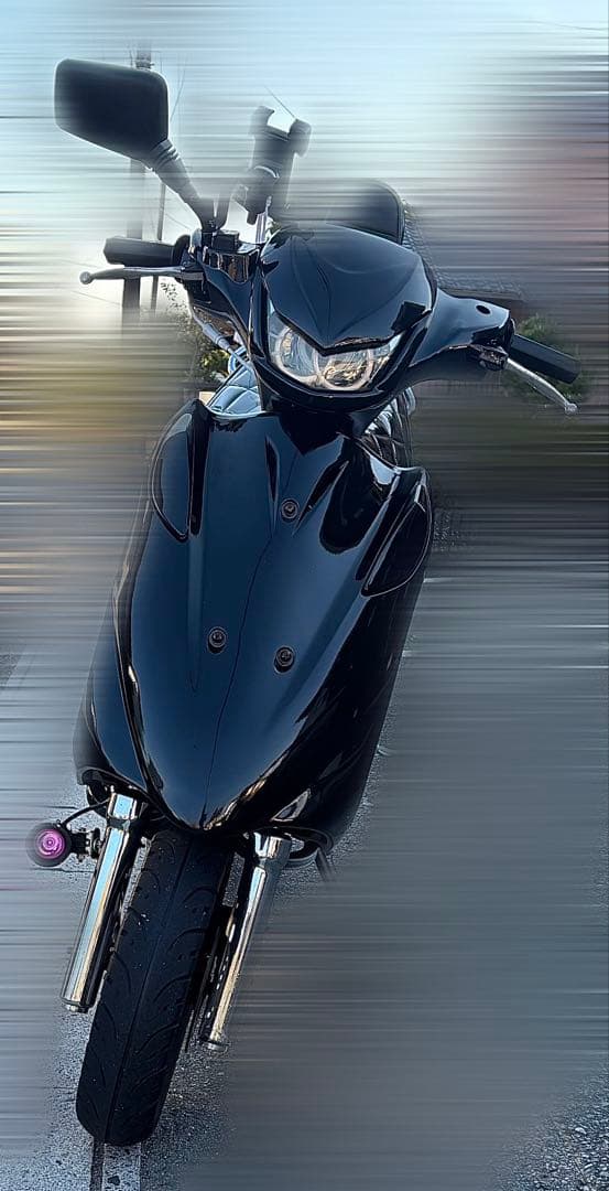 本物‼️アドレスv125gデビルマスク