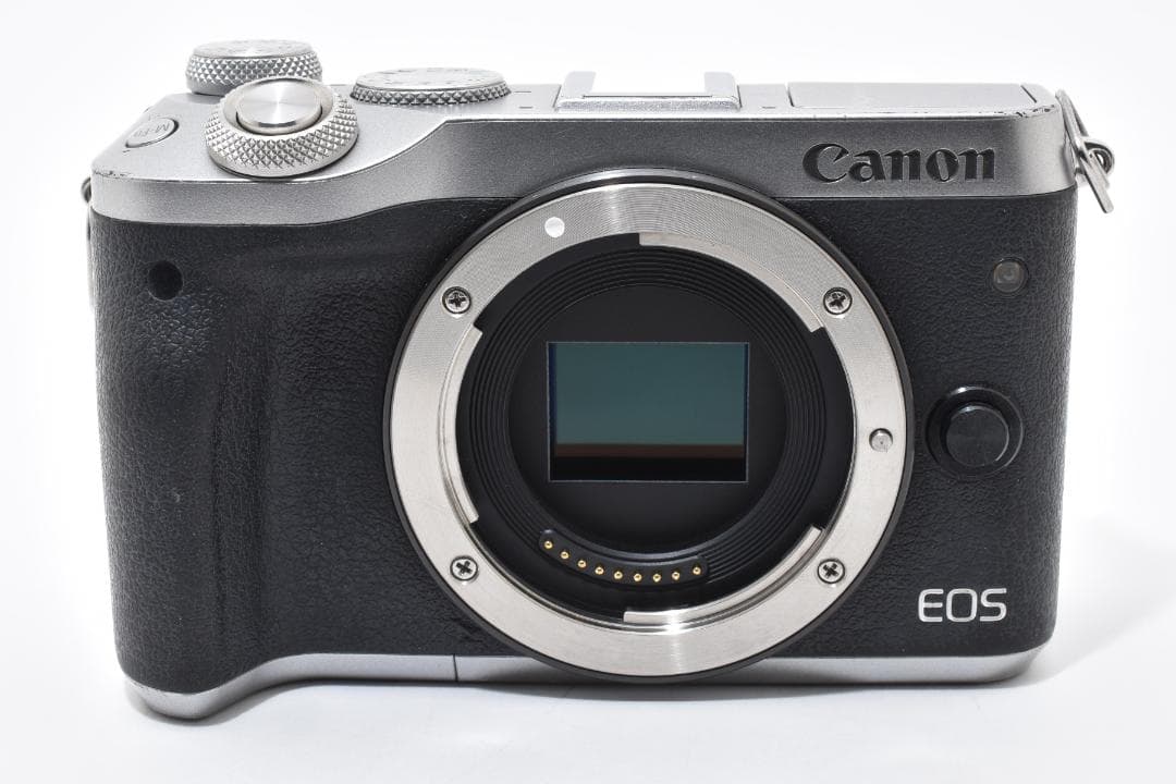 Canon EOS M6 ミラーレスデジタルカメラボディ シルバー キヤノン
