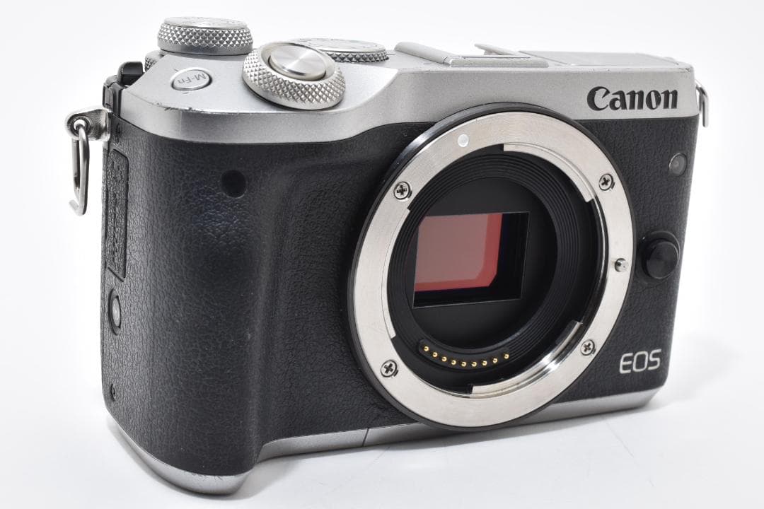 Canon EOS M6 ミラーレスデジタルカメラボディ シルバー キヤノン