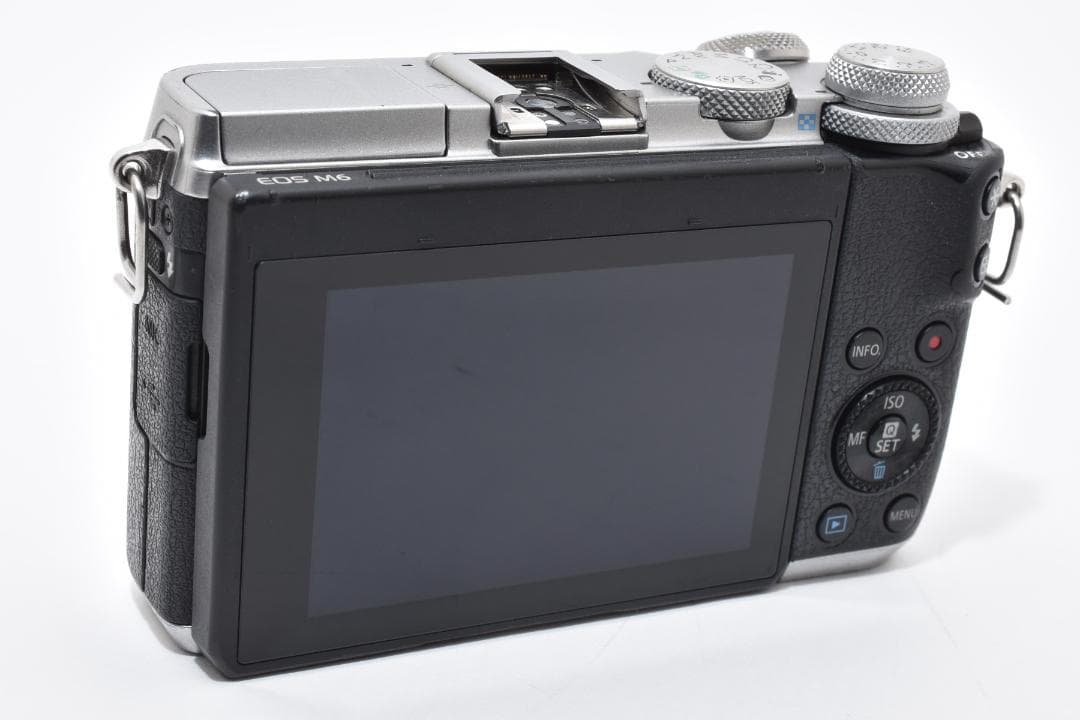 Canon EOS M6 ミラーレスデジタルカメラボディ シルバー キヤノン