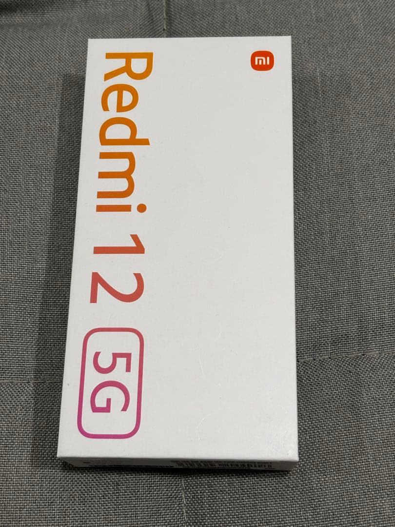 Xiaomi Redmi 12 5G 本体 ブラック SIMフリー