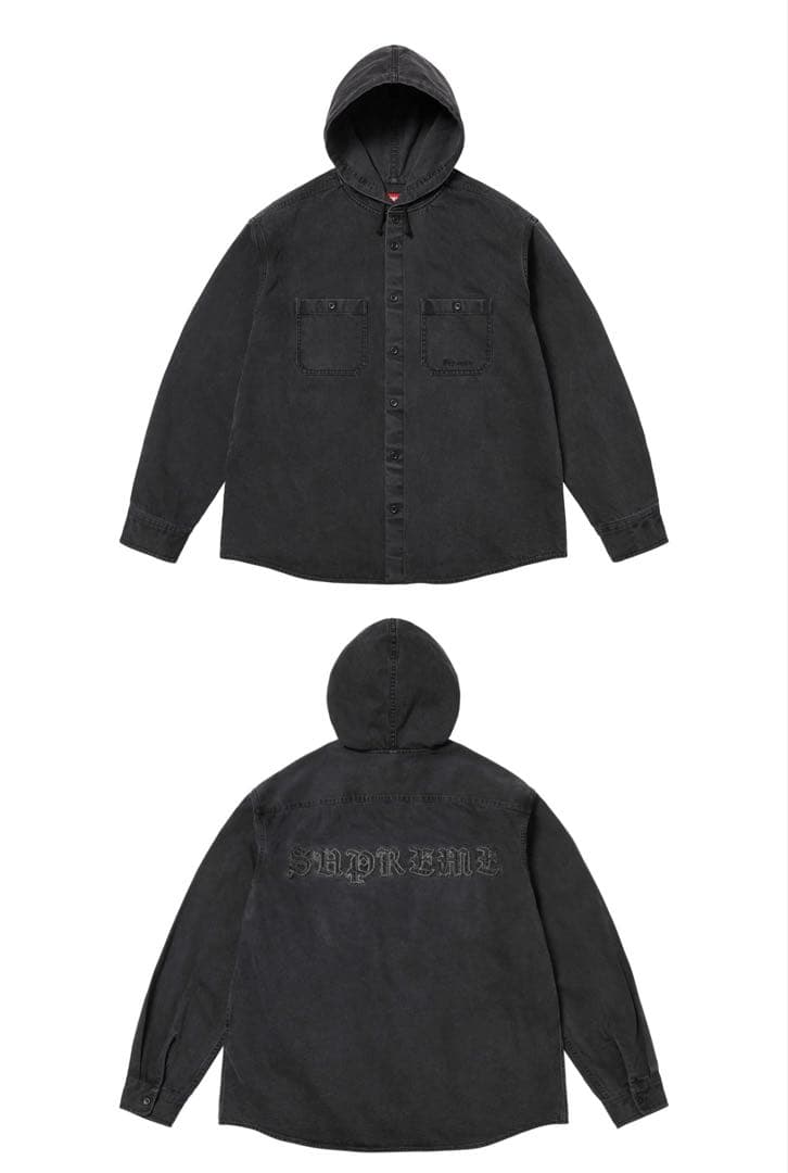 チロ【新品】Supreme デニムシャツパーカー