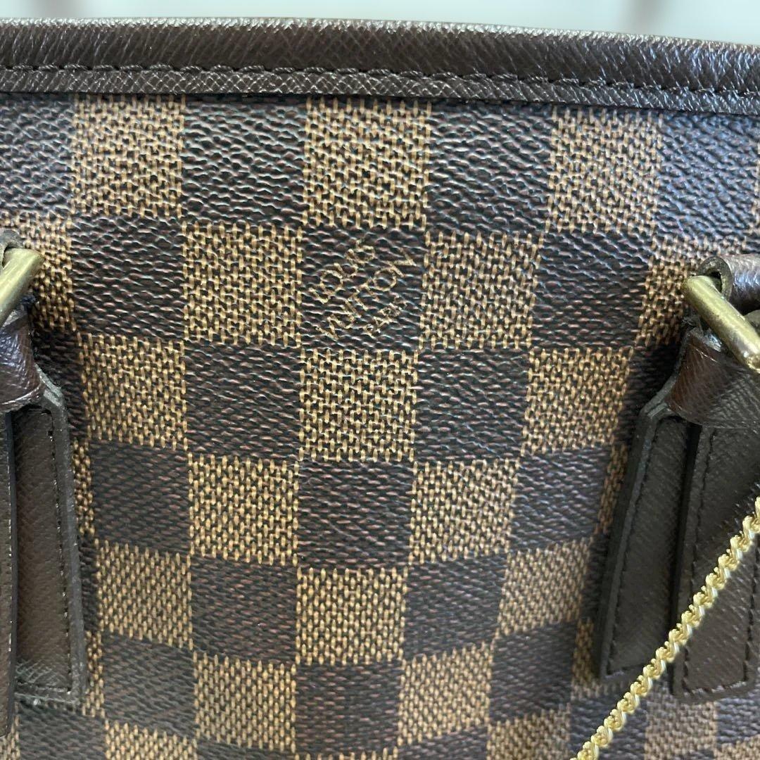 【LOUIS VUITTON】ダミエハンドバッグ ポーチ付き