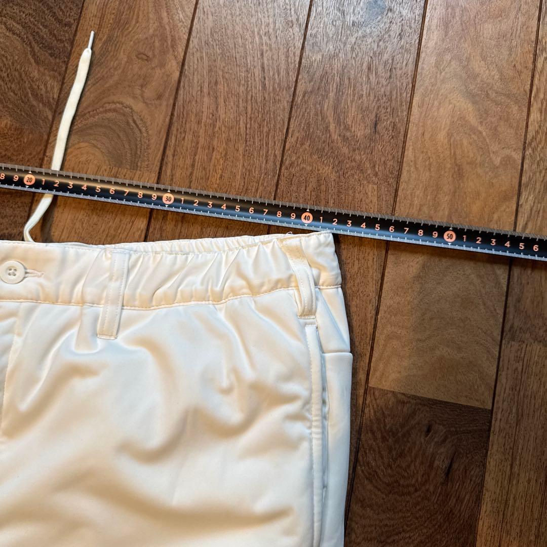 BRIEFING ゴルフパンツ 白 XL ウエスト紐付
