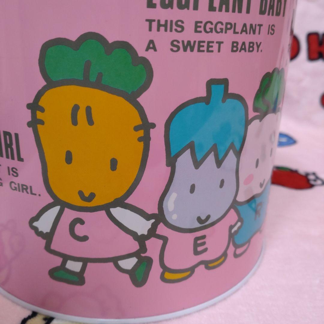 ガーデンスタッフ　コクヨ　昭和　レトロ　ファンシー　小物入れ　缶　収納　８０年代