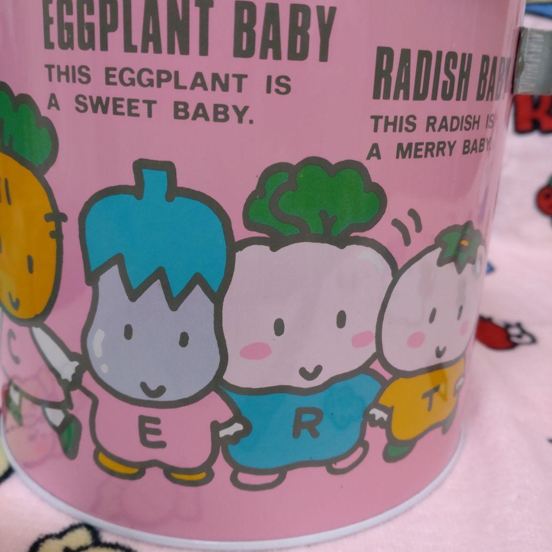 ガーデンスタッフ　コクヨ　昭和　レトロ　ファンシー　小物入れ　缶　収納　８０年代