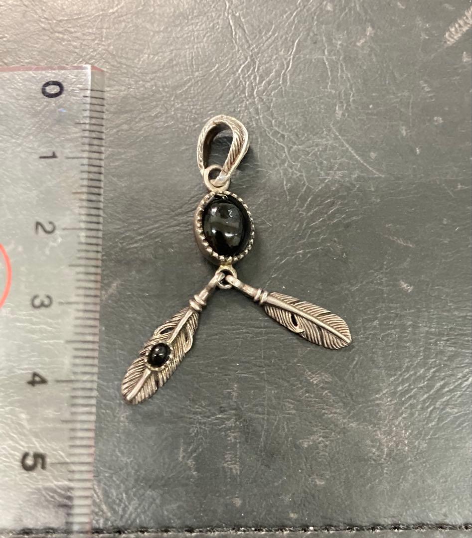 【メキシカンジュエリー】シルバー925チェーンブレスレット　フェザートップ