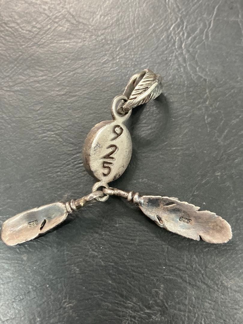 【メキシカンジュエリー】シルバー925チェーンブレスレット　フェザートップ