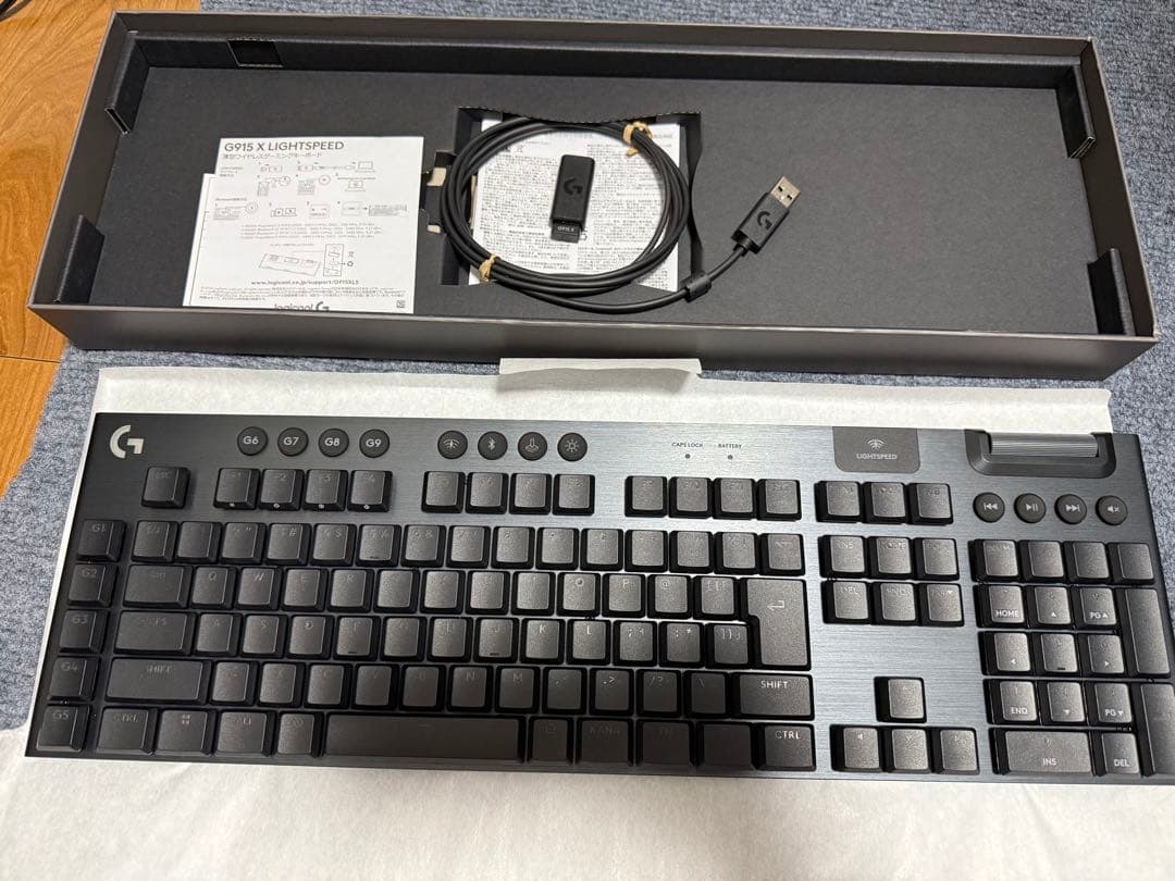 【チョコ】Logicool G915X LIGHTSPEED/日本語配列
