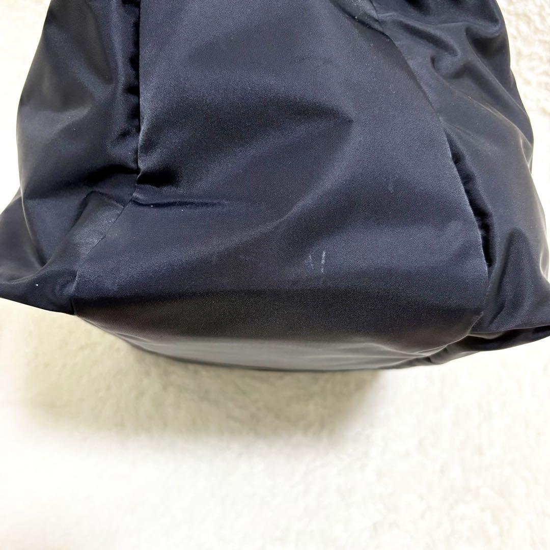 バーバリー　ノバチェック　トートバッグ　マザーズバッグ　黒　大容量　肩掛け