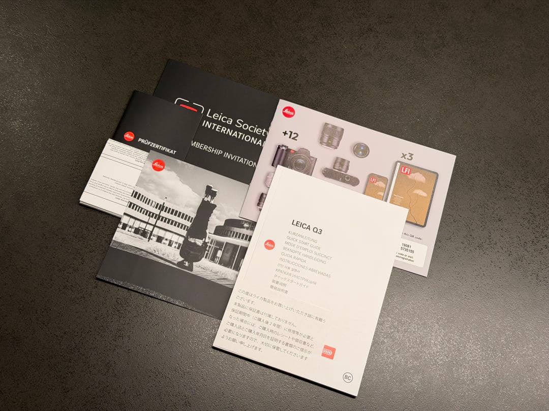 デジタルカメラ LEICA Q3 28mm