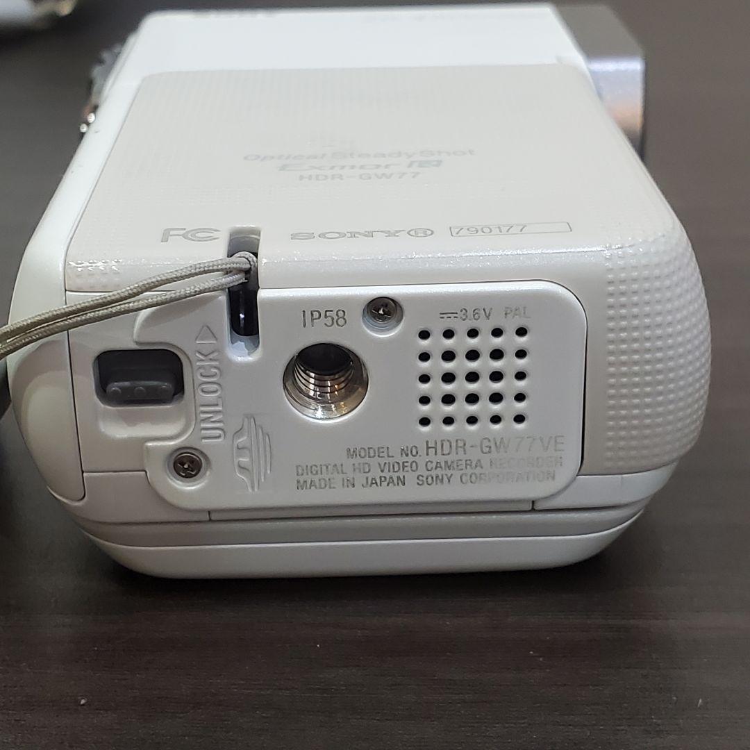 SONY HANDYCAM HDR-GW77　ケース付き