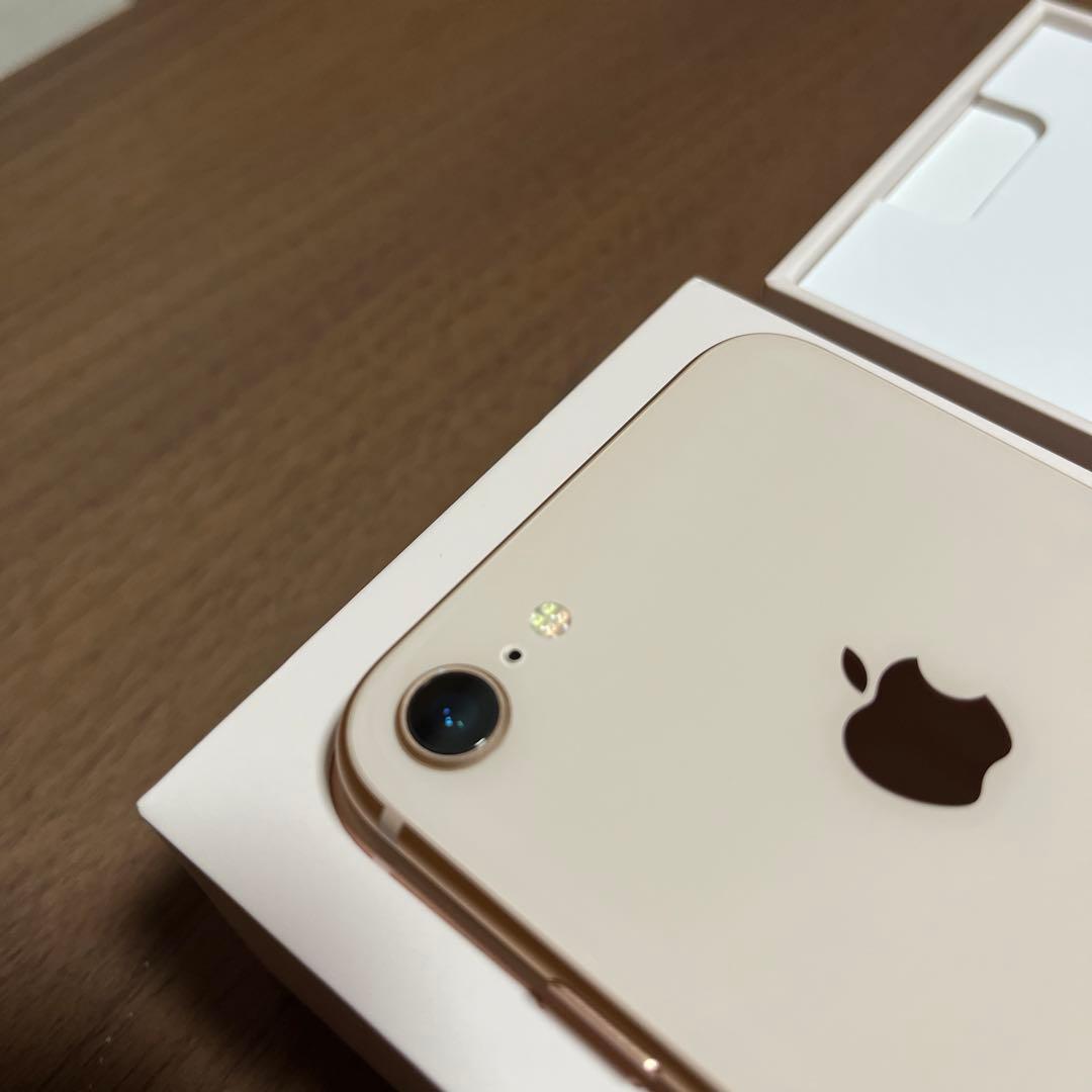 【美品】iPhone 8 64GB ゴールド