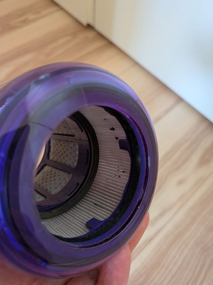 Dyson Digital Slim Fluffy掃除機 稼働確認済み、破損あり