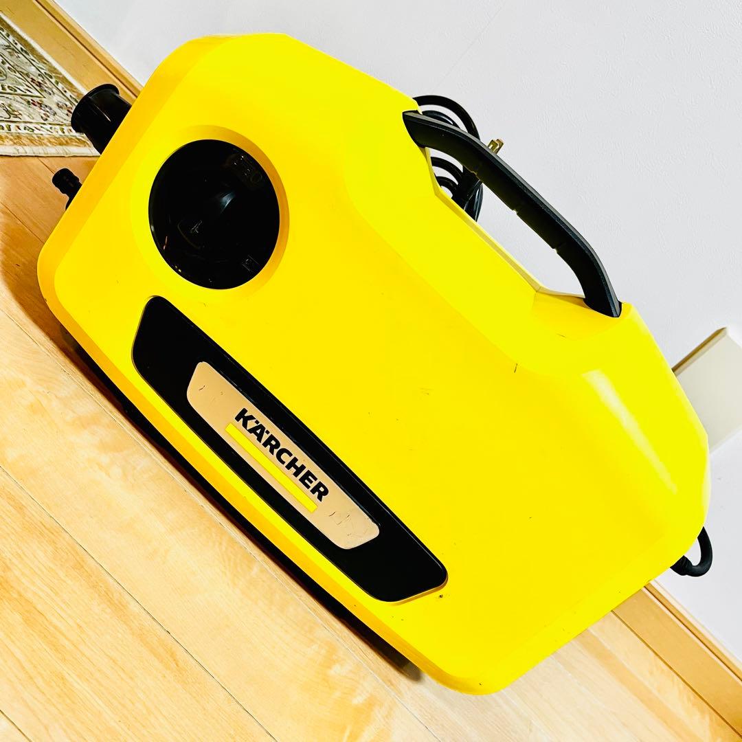 【極美品】 ケルヒャー K2 サイレント 自吸ホース付き 高圧洗浄機 静音