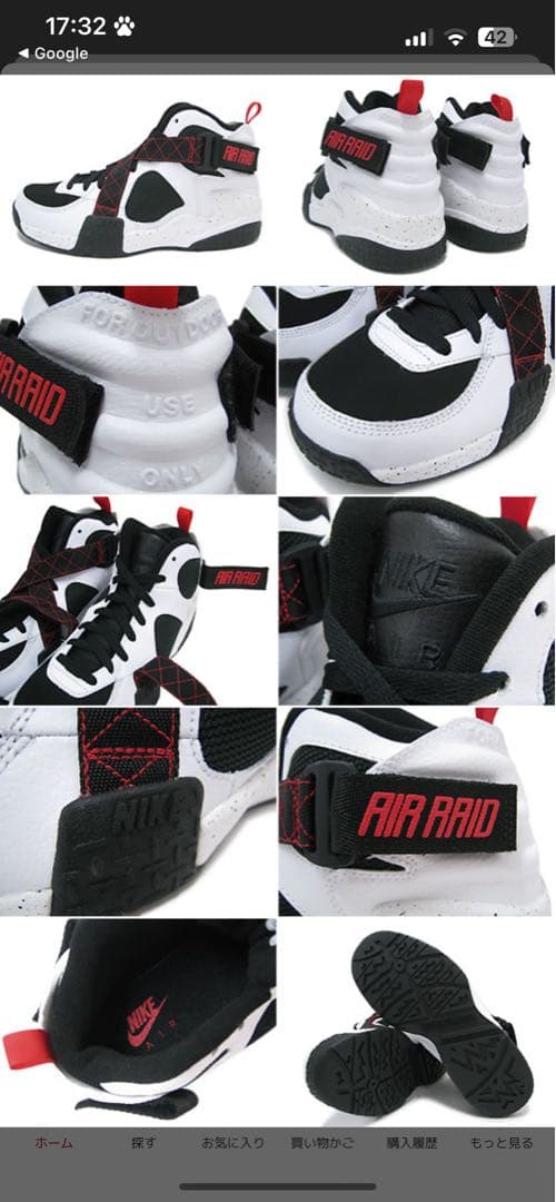 【 NIKE AIR RAID ナイキエアレイド】