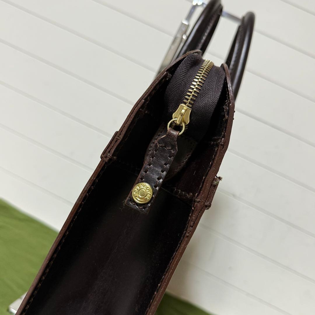 ⭐️未使用級⭐️ GLEN ブリーフケース　ブライドルレザー　ブラウン