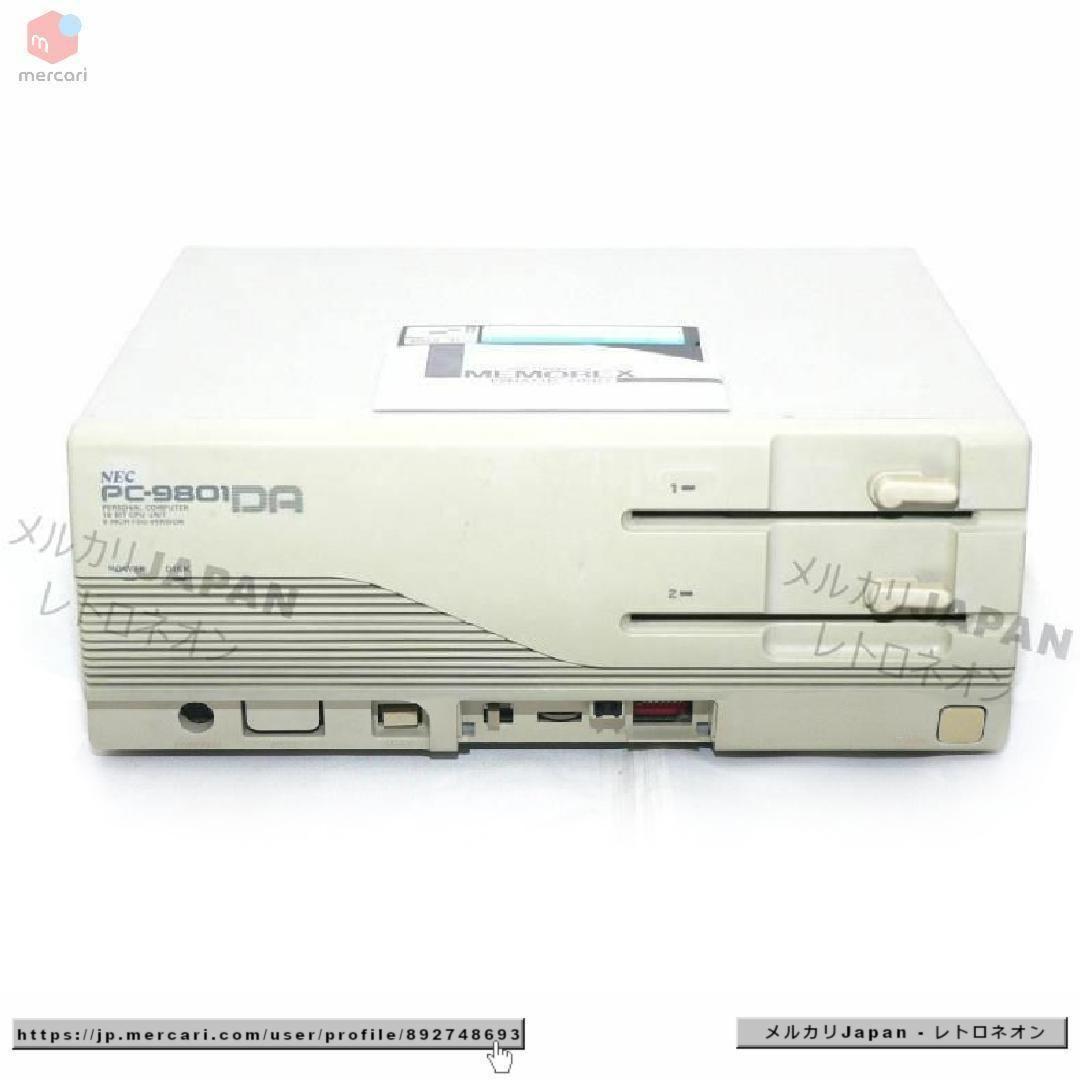 NEC PC-9801DA 本体MSDOS 5インチ FDD FM音源 動作品