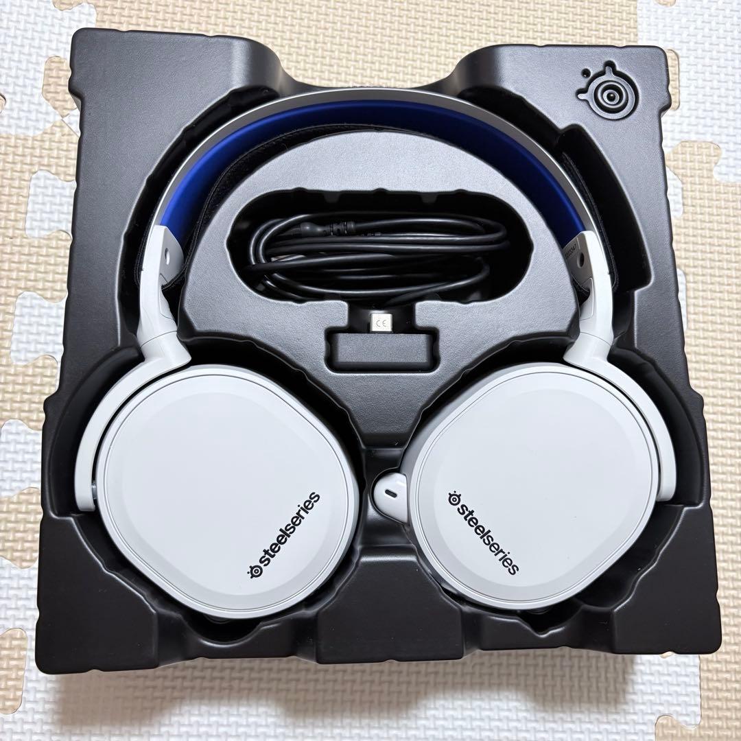 美品　Steelseries ARCTIS7P+WIRELESSヘッドホン
