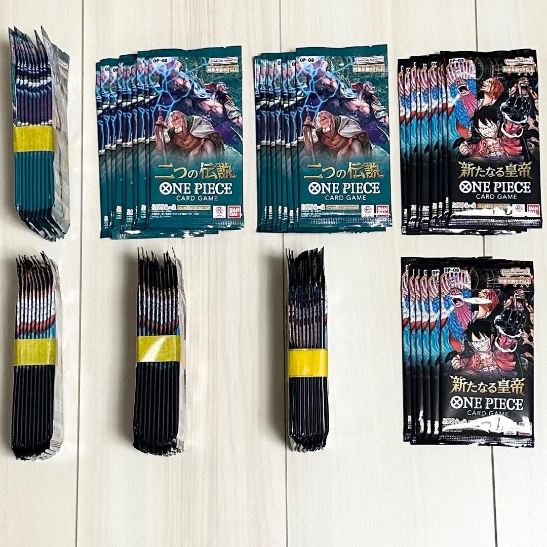 ワンピースカード　二つの伝説　新たなる皇帝　未開封75パック