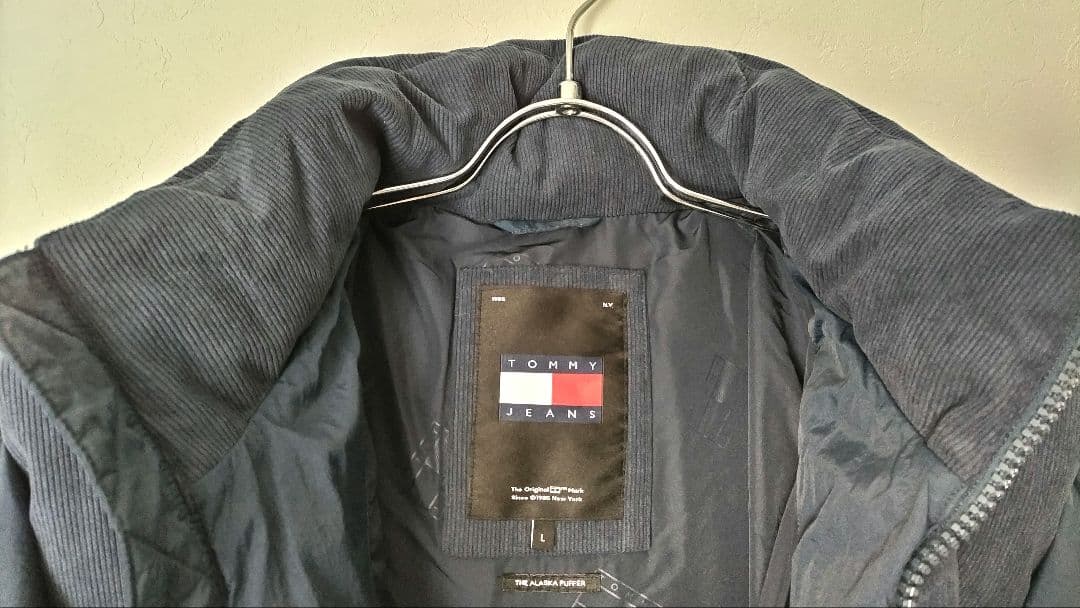 sora☆ JEANS ネイビー ダウンジャケット