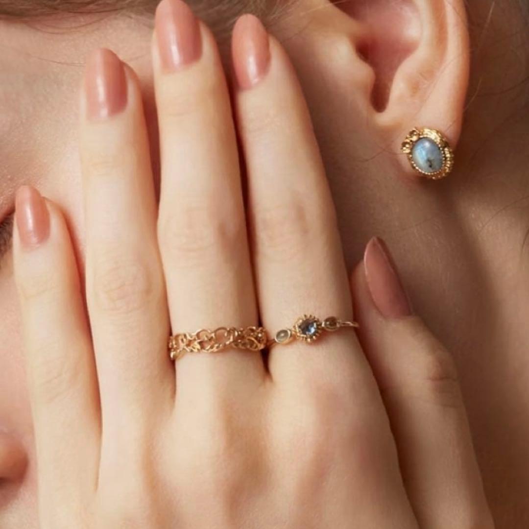 agete 透かしリング