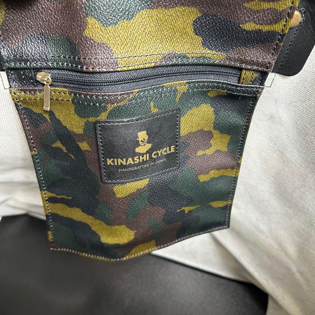 GENTIL BANDIT ビッグトート　木梨サイクル　ペレサイン入り　カモフラ