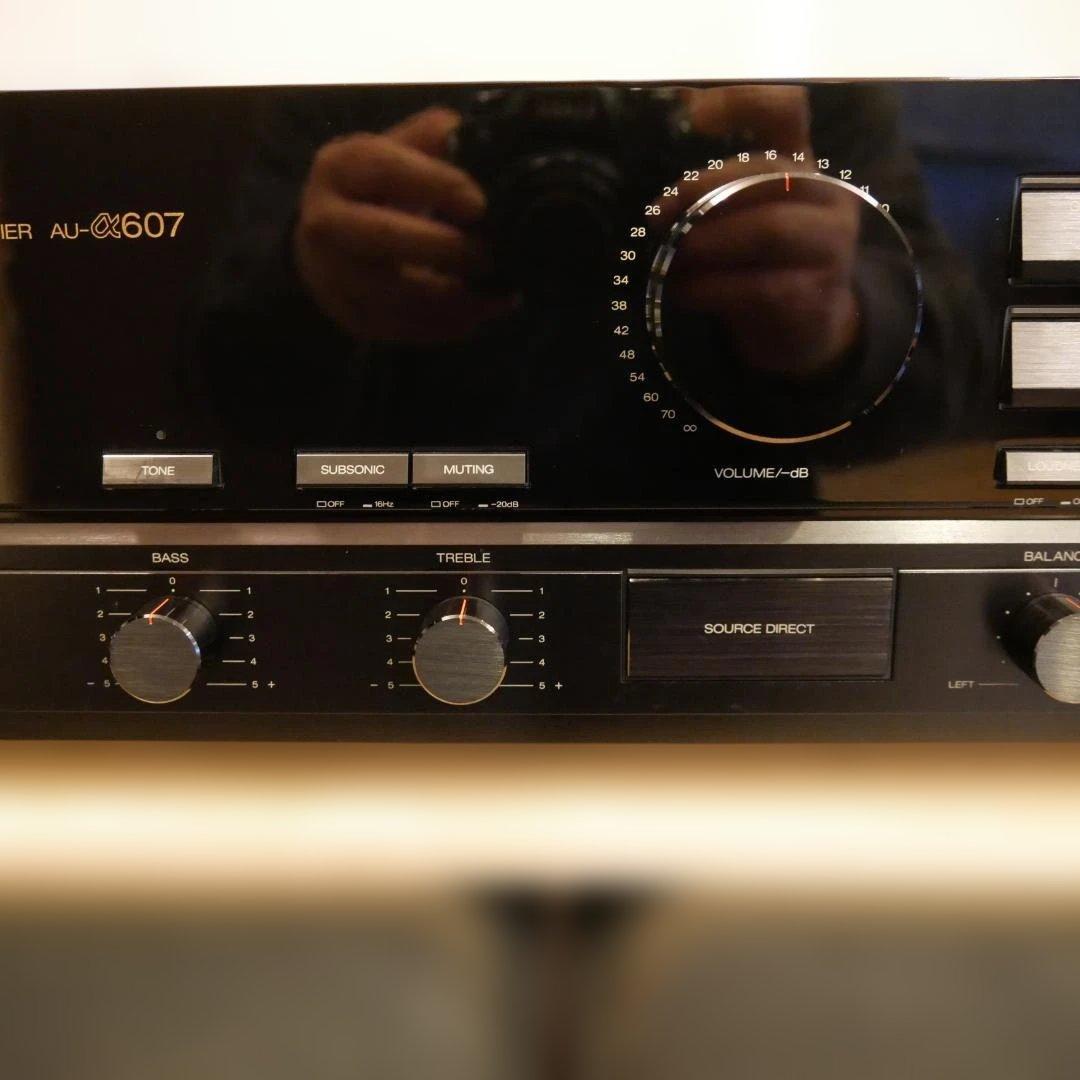 作動品 SANSUI AU-α607／AIYIMA TUBE-A3のおまけ付き