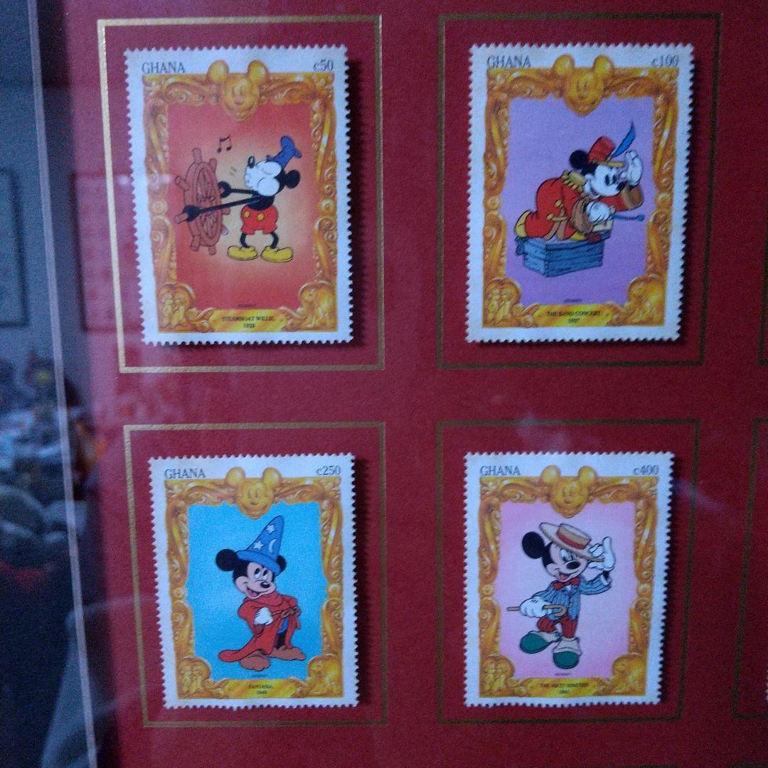 ディズニースタンプギャラリー セントビンセント&ガ―ナ発行ミッキーポ―トレイト