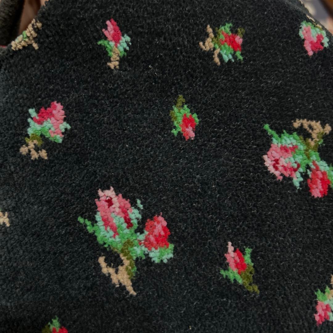 【美品】フェイラー　リアローズバッグ　リボン　シュニール織り