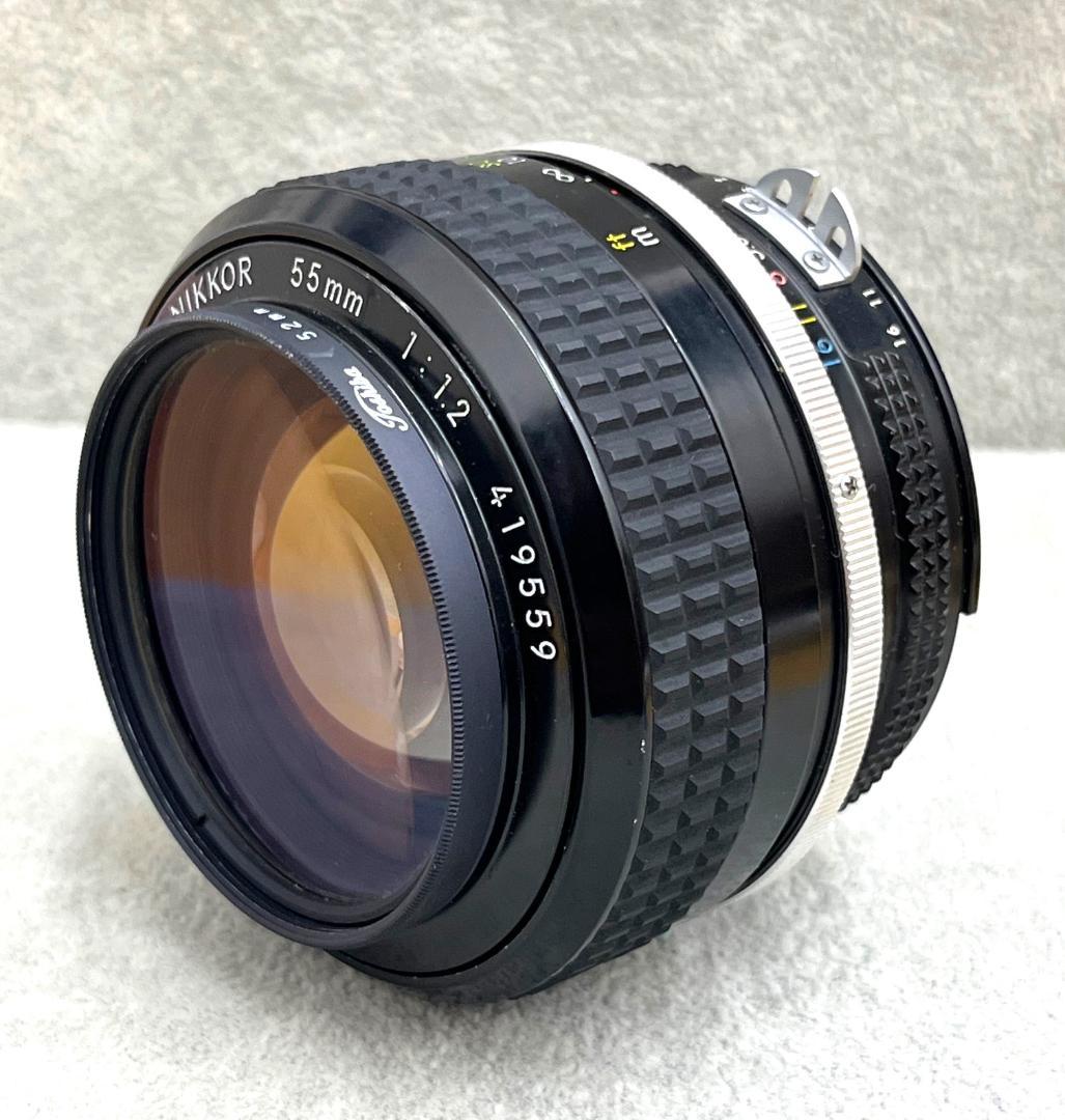 Nikon EL2 ブラックボディ/NIKKOR 55ｍｍ 1：1.2