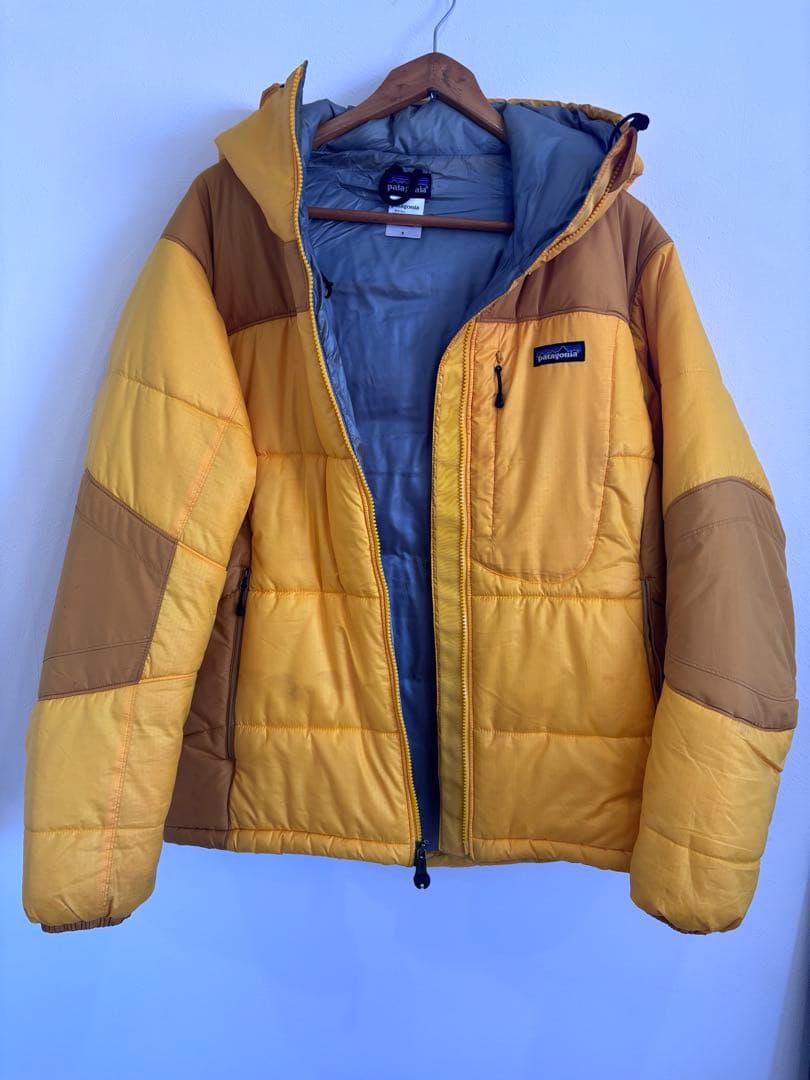 極美品 パタゴニア DAS PARKA ダスパーカ ツギハギ イエロー 08年製