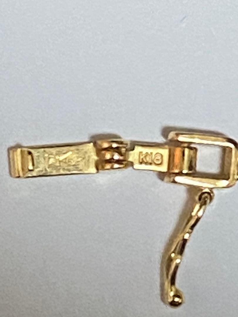 ゴールド ネックレス 50cm 10g 18金　K18 6面