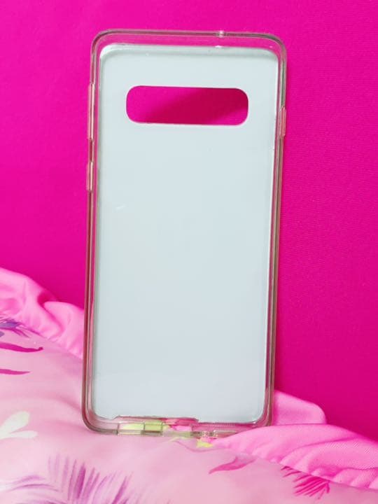 GALAXY S10 スワロフスキー デコ ハイブリッド ケース カバー