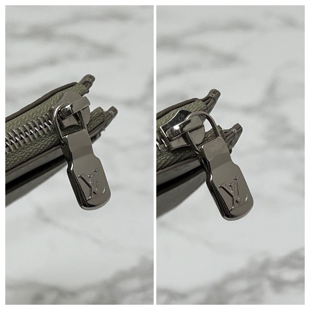 ルイヴィトン カードホルダー LVアエログラム ケース ライトグレー