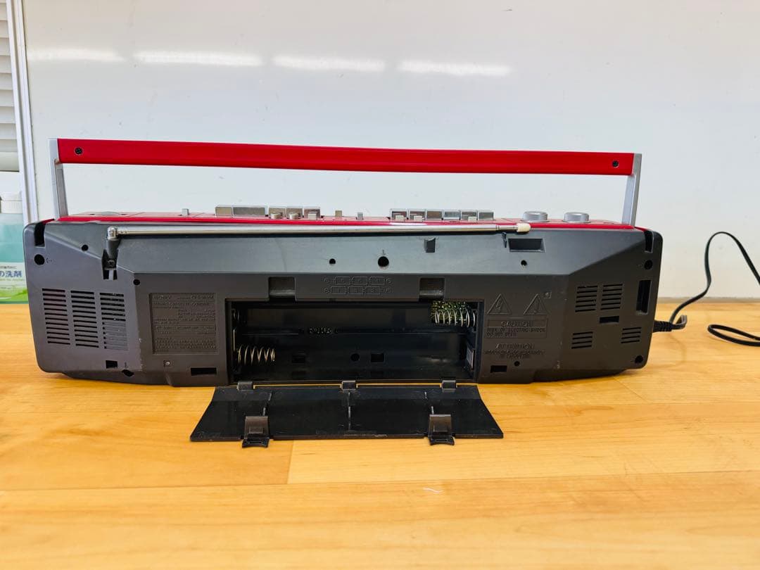 SONY CFS‐W301 ソニーラジカセ　動作品 希少 時代物　アンティーク