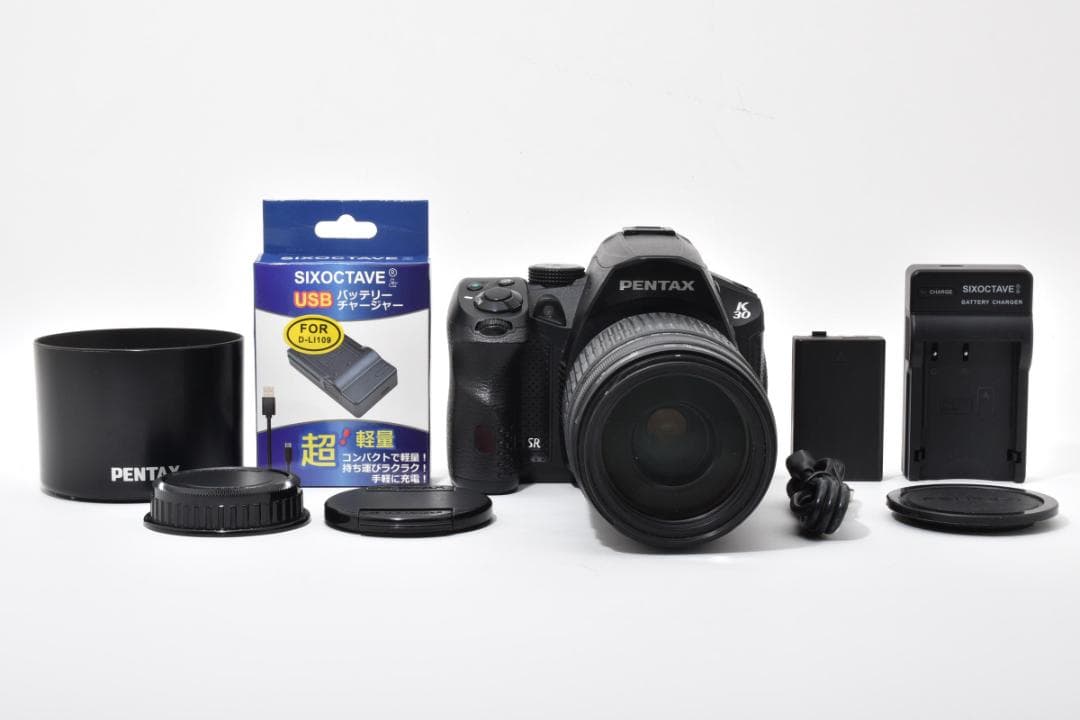 PENTAX ペンタックス K-30＋SMC DA 55-300mm カメラ