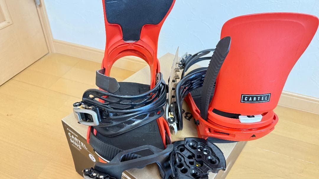 20-21Burton Cartel MNS S ビンディング レッド