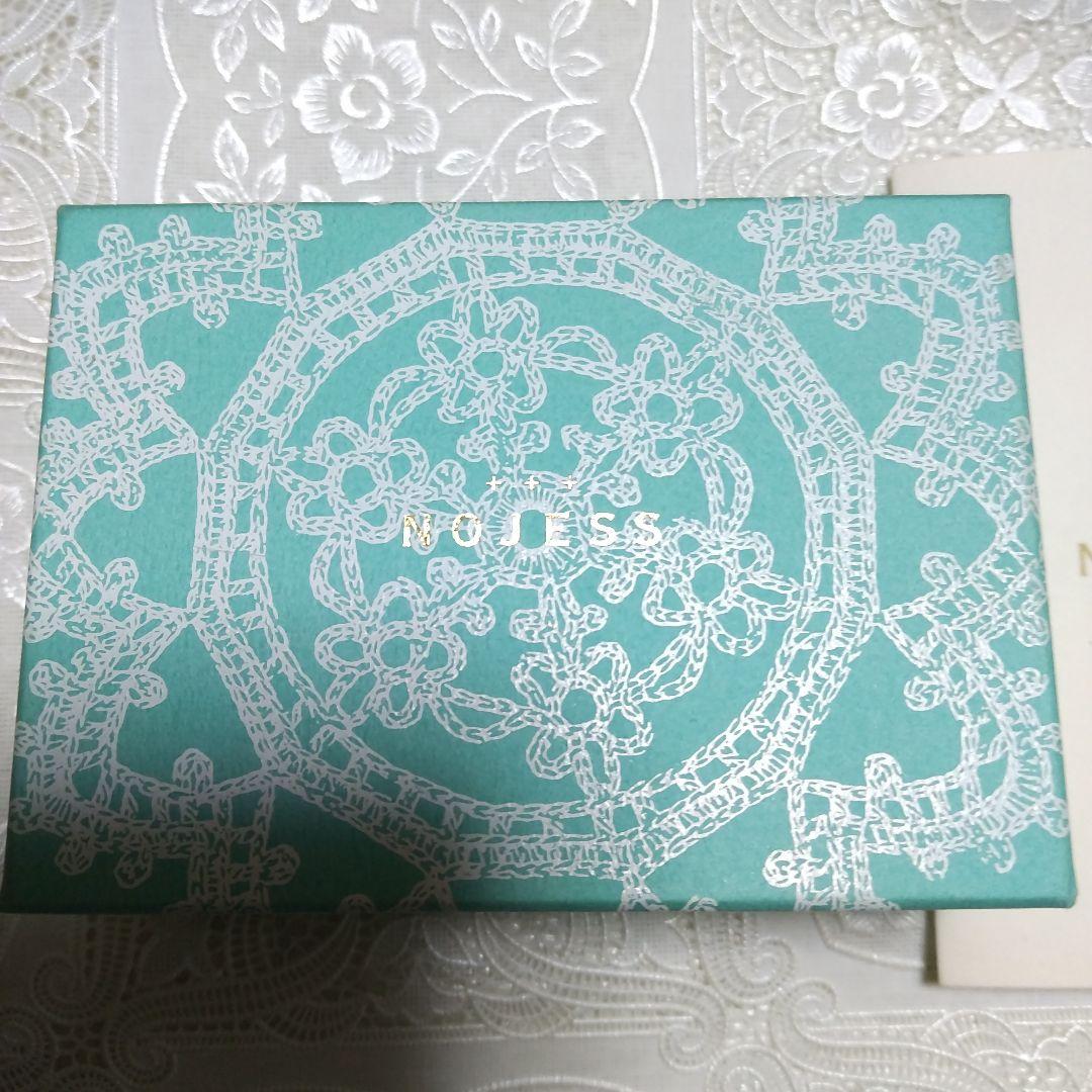 NOJESS ミル打ちダイヤリボンチェーンリング