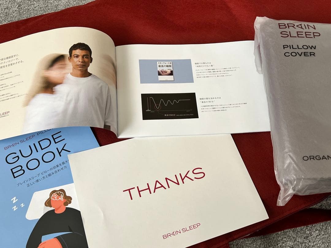 【美品】BRAIN SLEEP PILLOW LOW ブレインスリープピロー