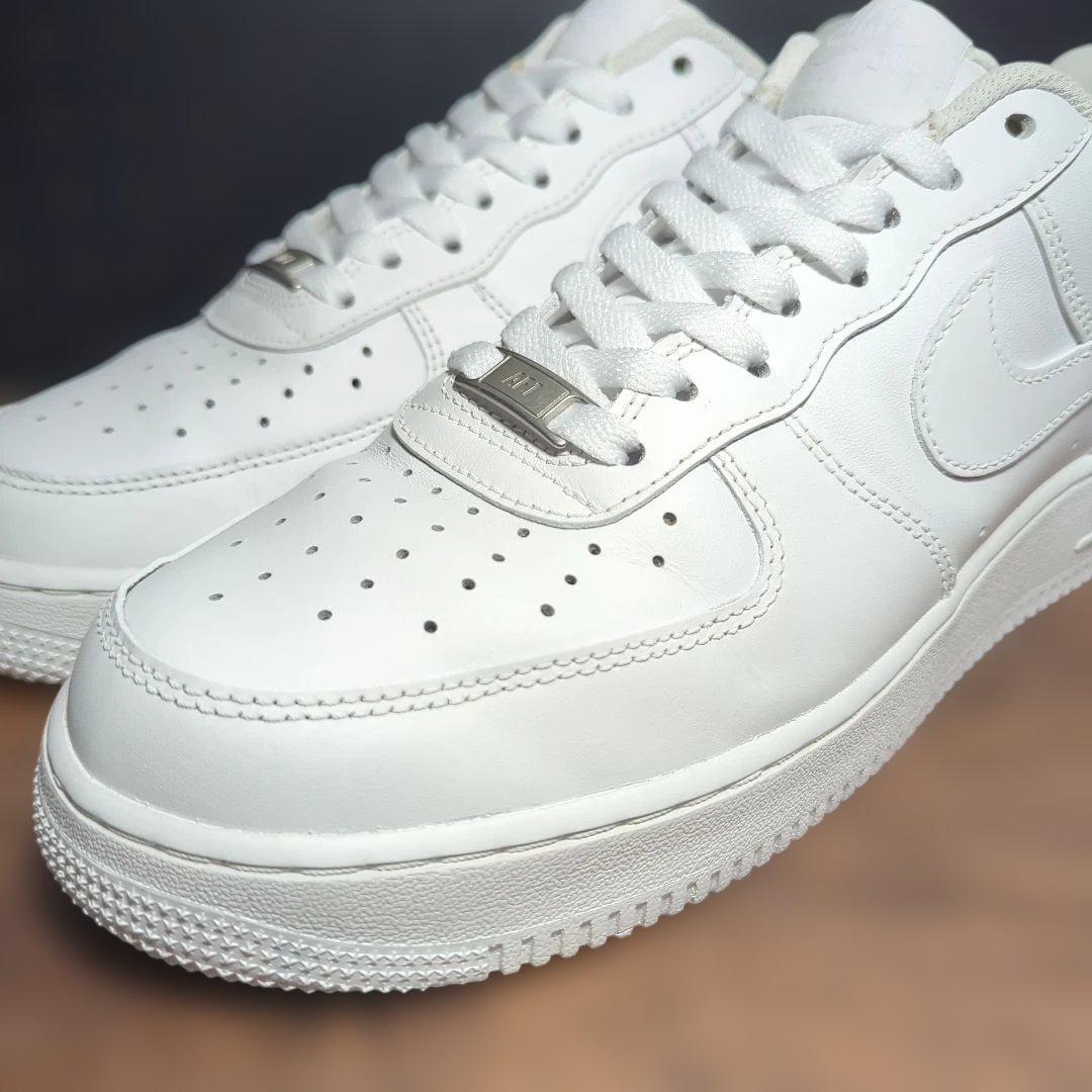 【28cm中古】ナイキ エアフォース1 ロー ホワイト