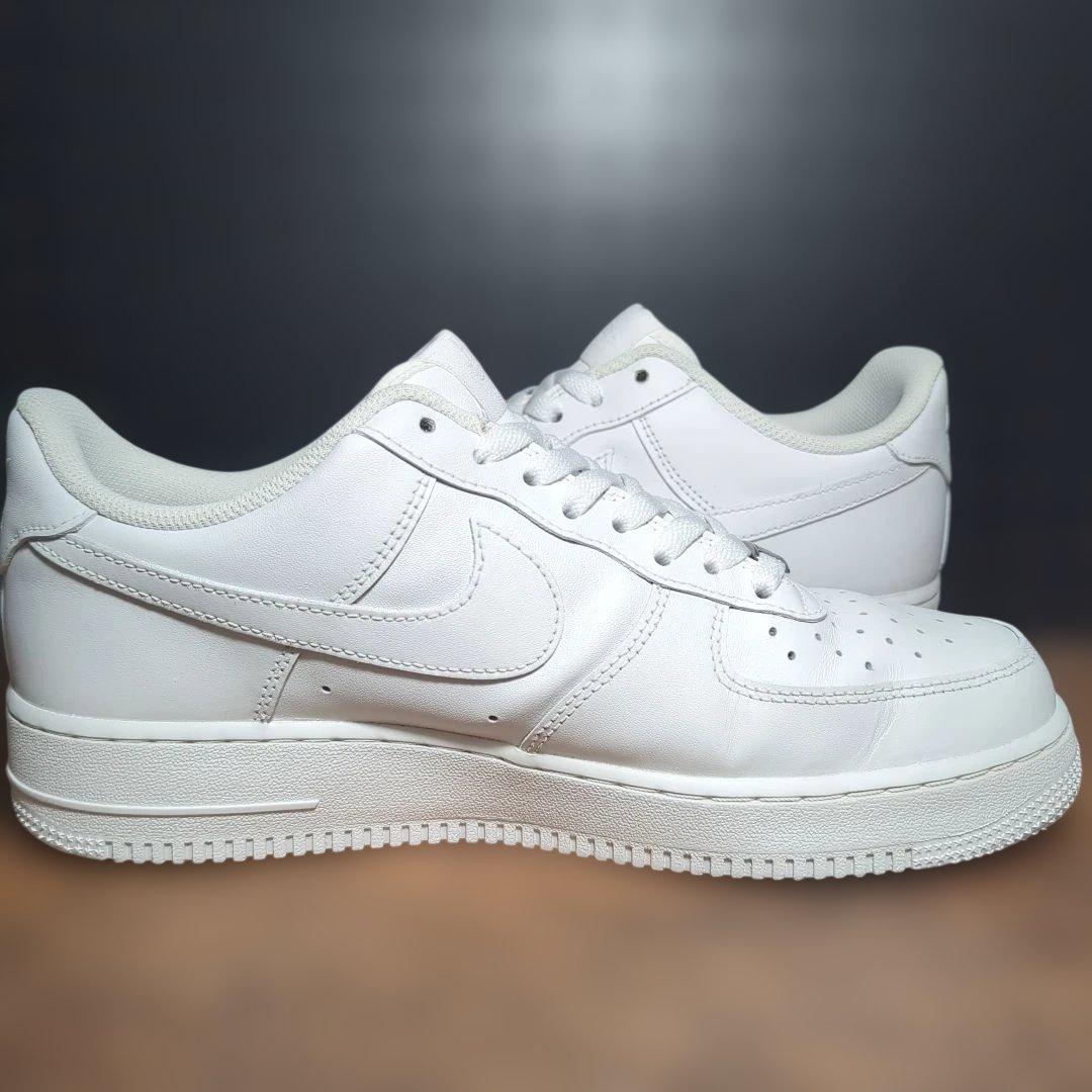 【28cm中古】ナイキ エアフォース1 ロー ホワイト