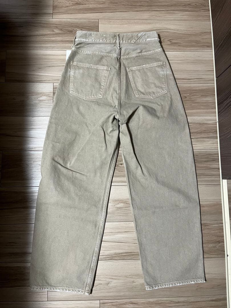 【タグ付】conteベージュ デニムパンツ　24